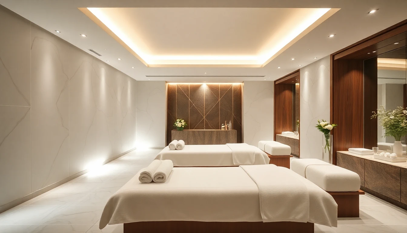 Luxurious Hotel Spa interior
